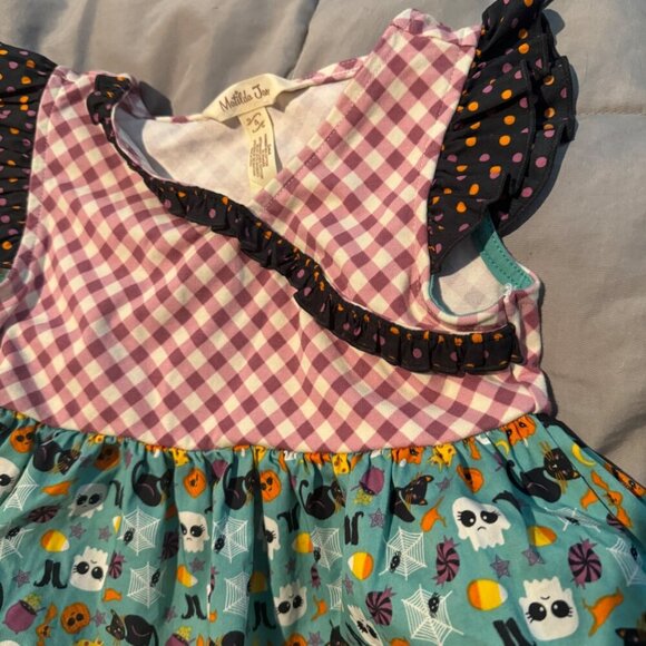 Girls Matilda Jane Moments with you Halloween All Hallows' Eve Tunic Size 4 Exce - Picture 3 of 8